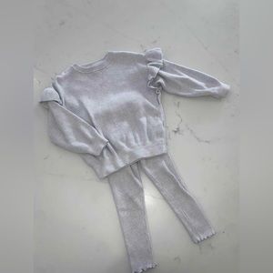 Zara Outfit - light blue - super soft stretchy material - Size 2-3T